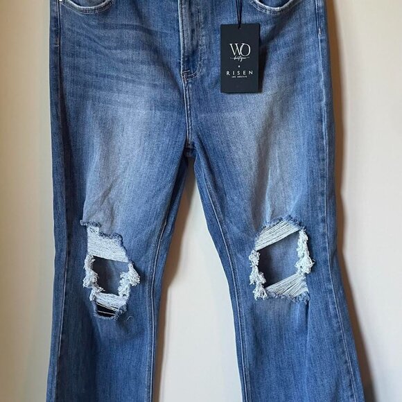 Risen Rudy Women's Jeans - Medium Wash, Sz 1XL, NWT - Picture 3 of 7